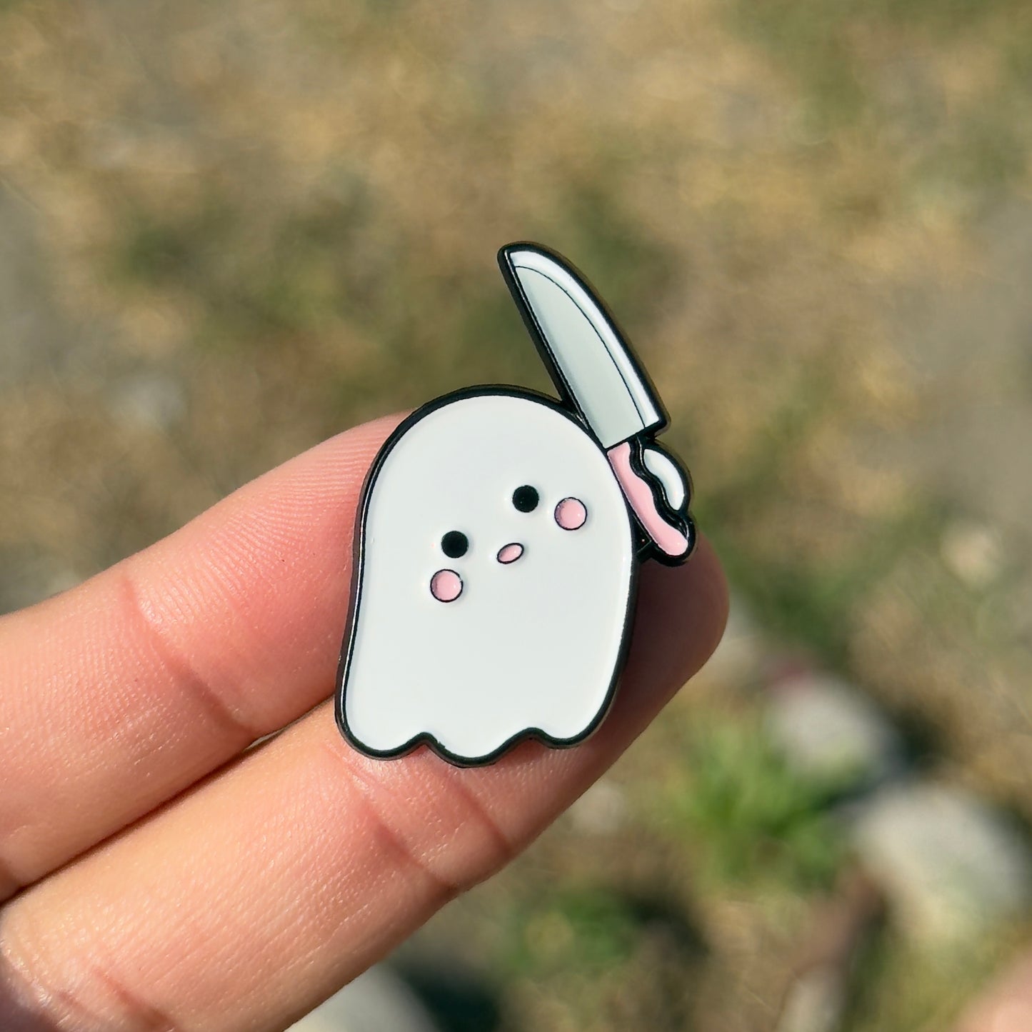 Ghost with knife