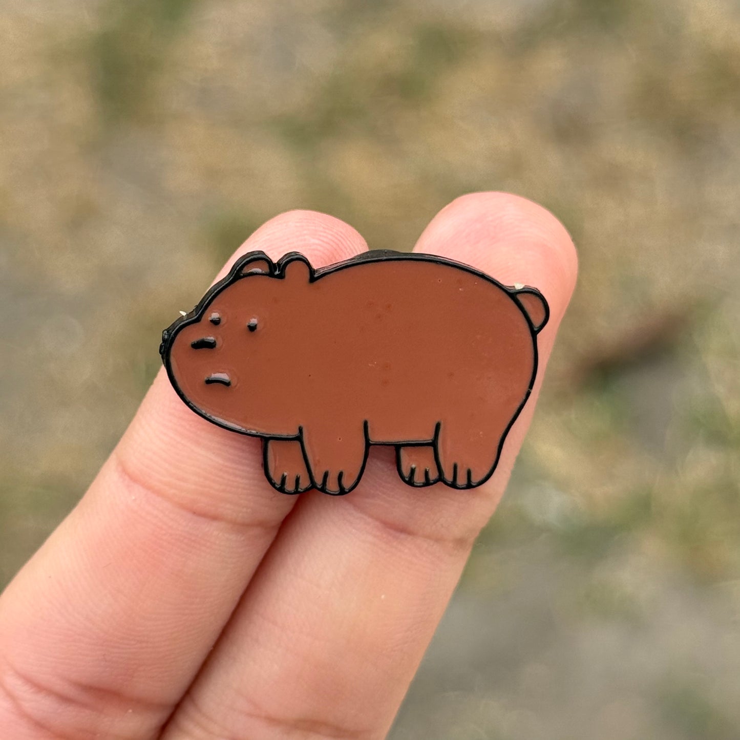 Brown Bear pin