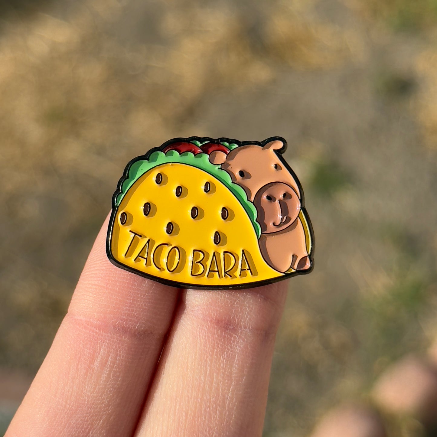 Taco Bara pin