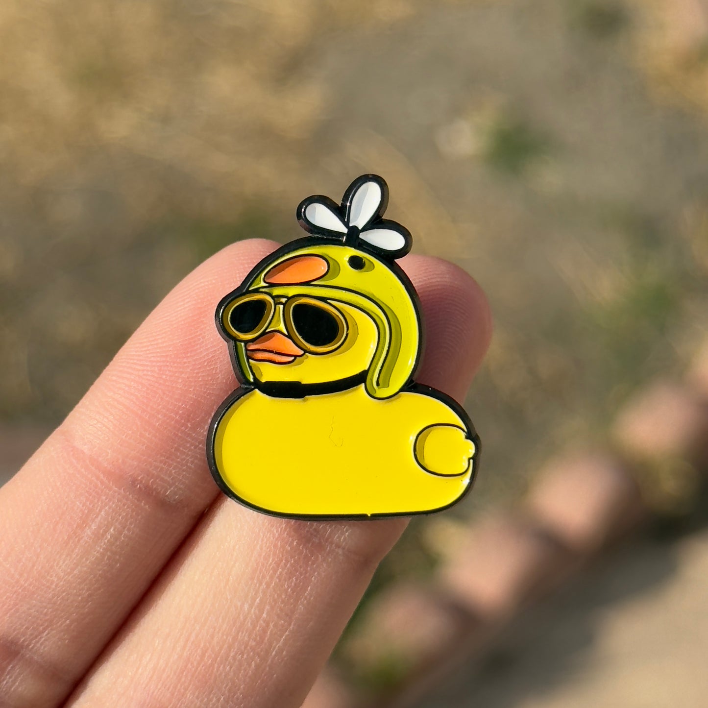 Yellow Duck w/ Helmet