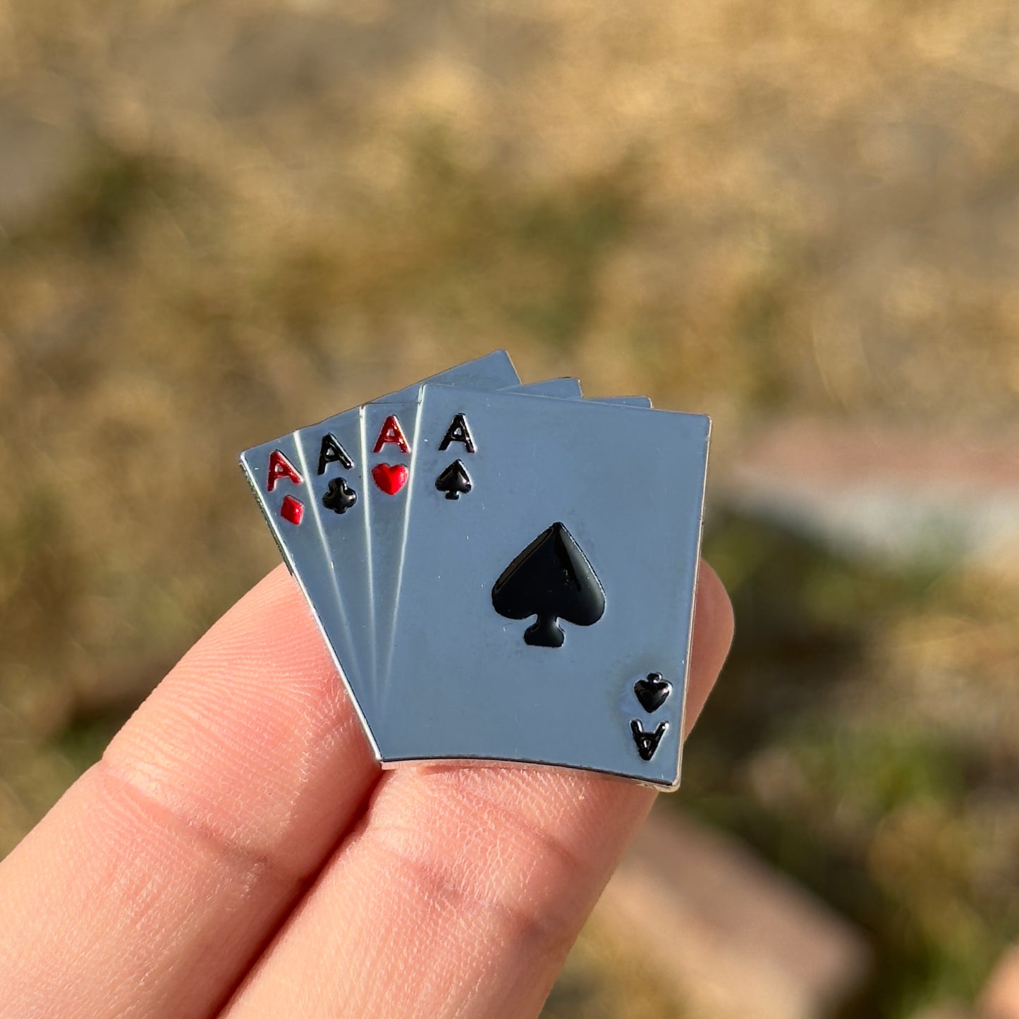 Poker Cards pin