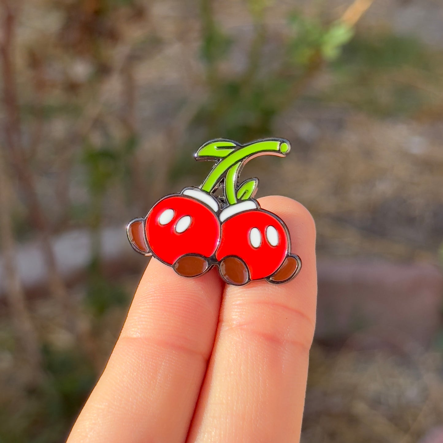 Cherry Bombs pin