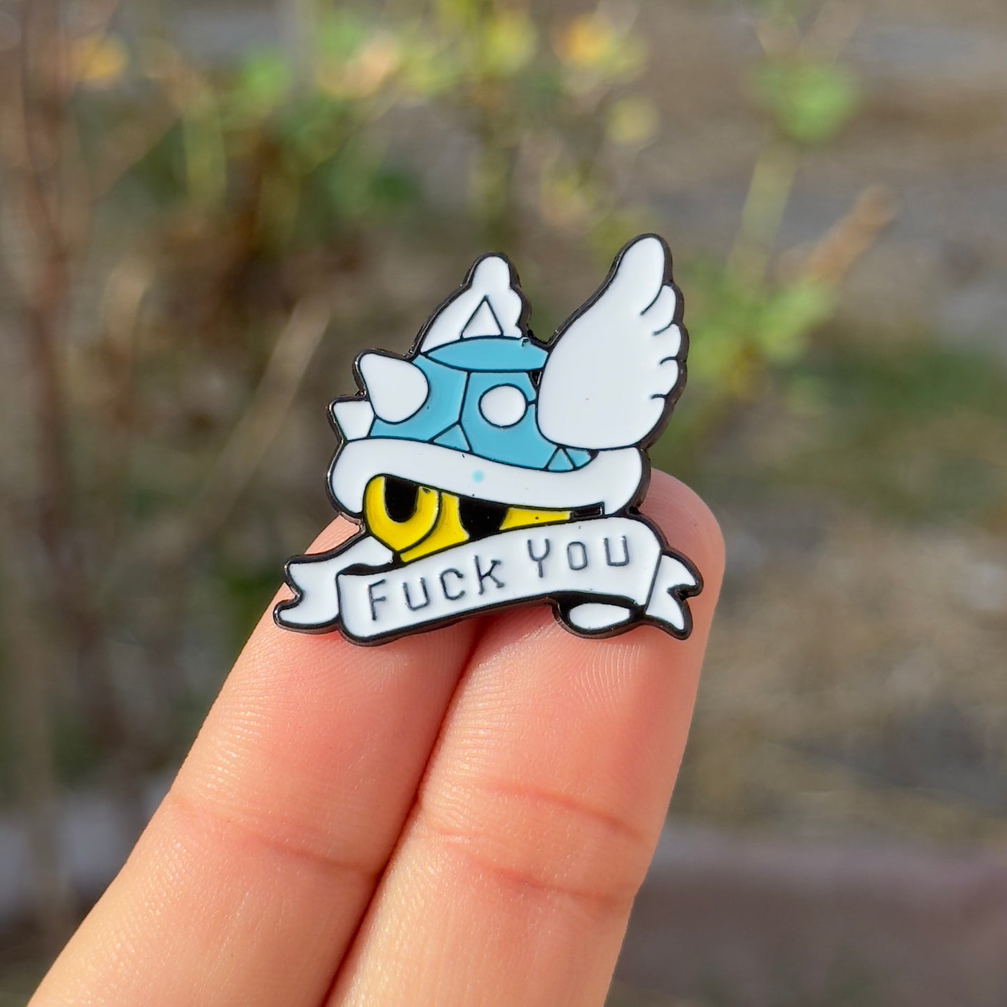Blue FU shell pin