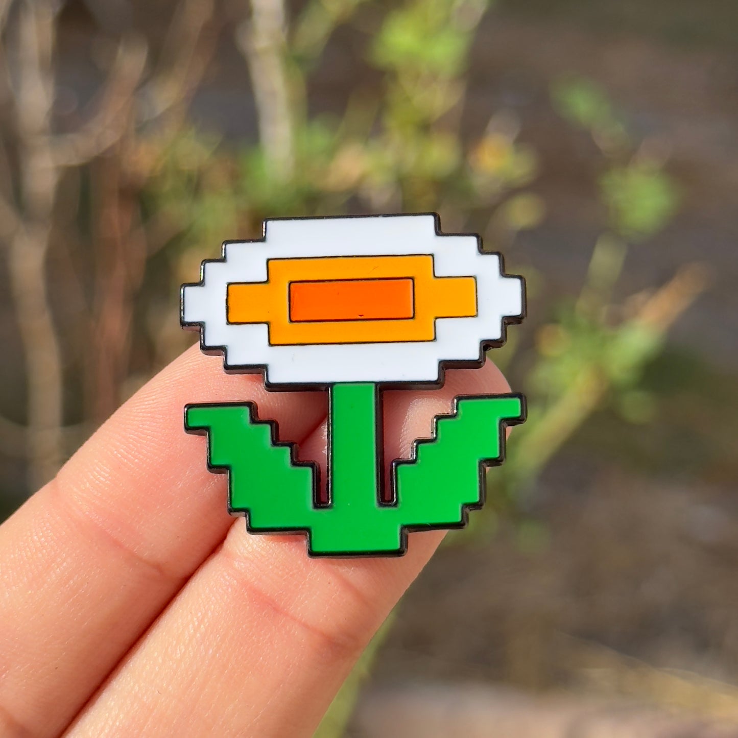 flower pin
