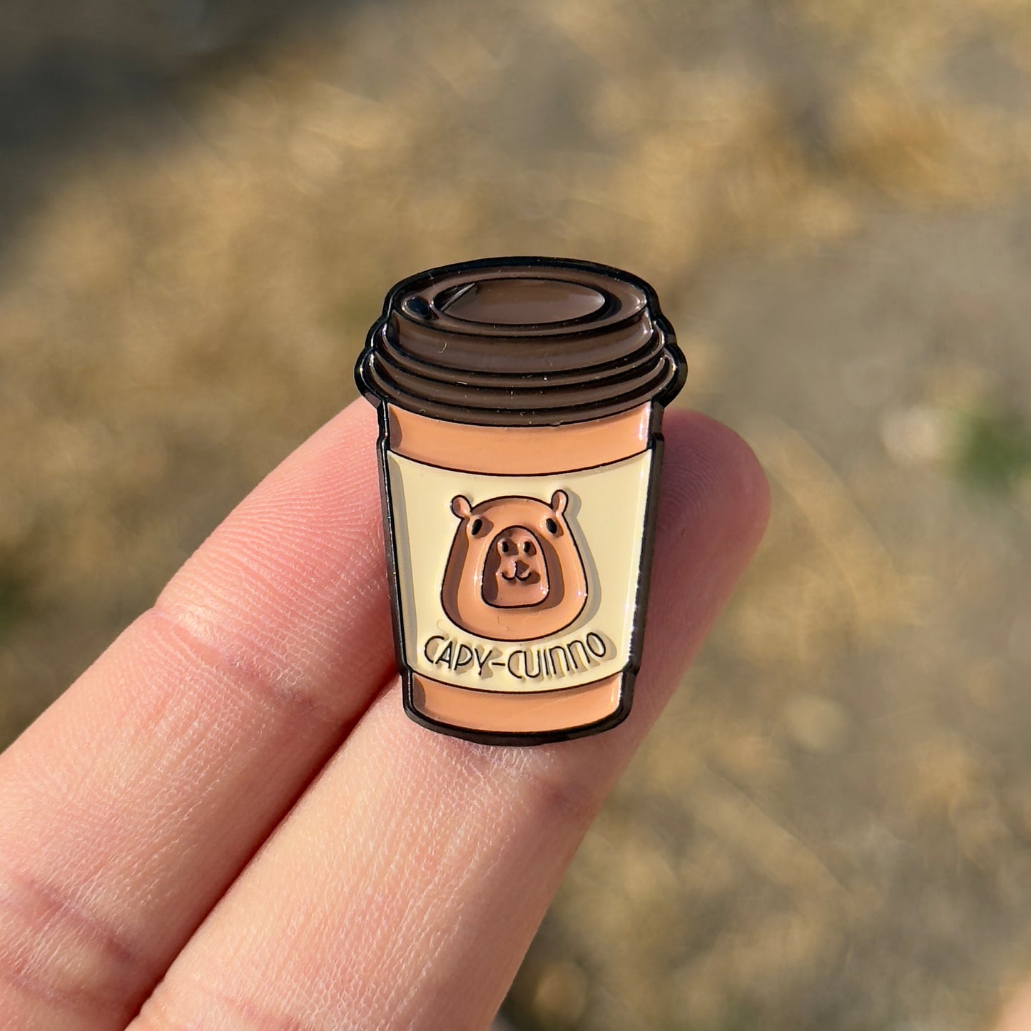 “Capy-Cuinno” pin