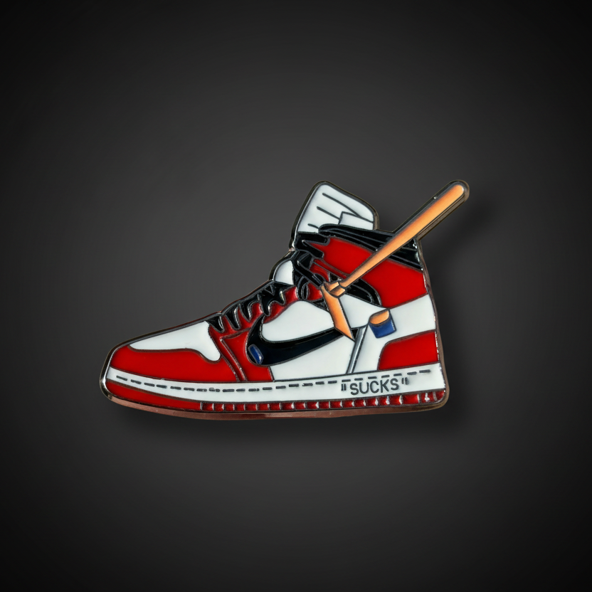 Red Shoe pin