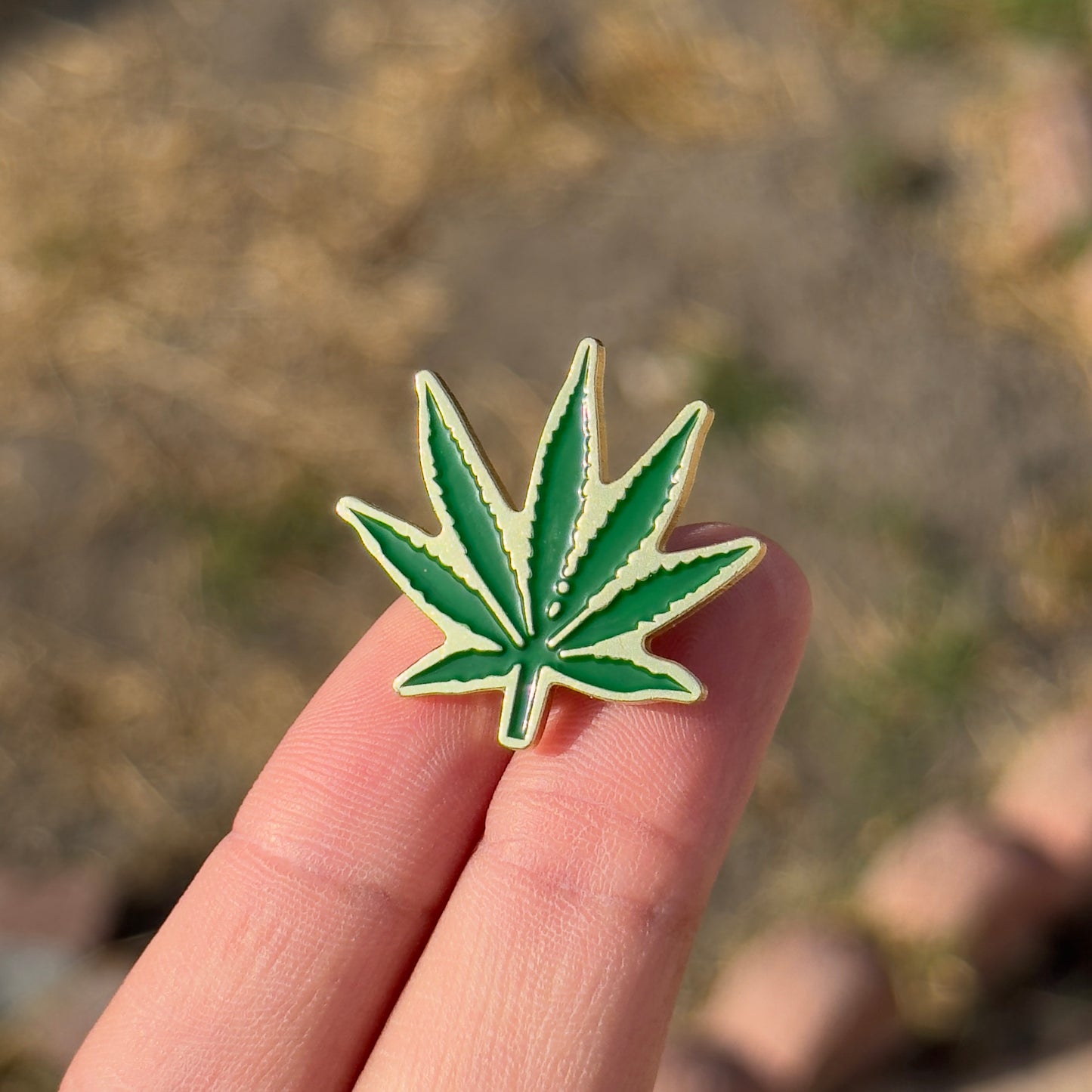 Marijuana pin