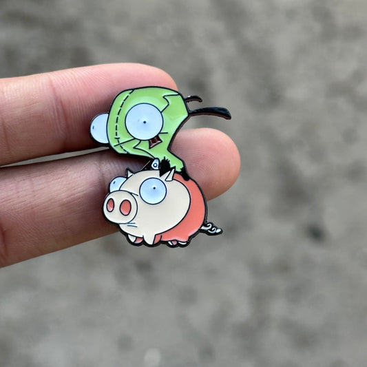 Gir&Pig pin