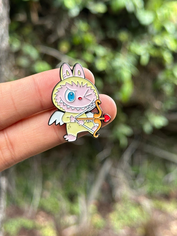 Cupid Monster pin