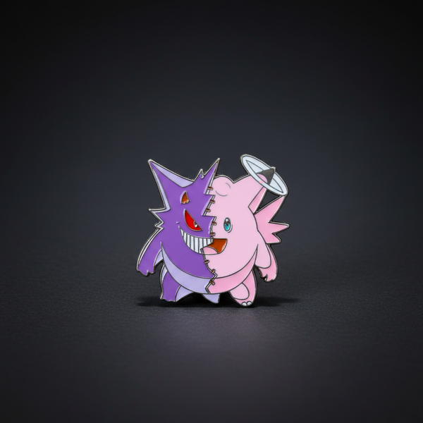 Ghost x Fairy pin